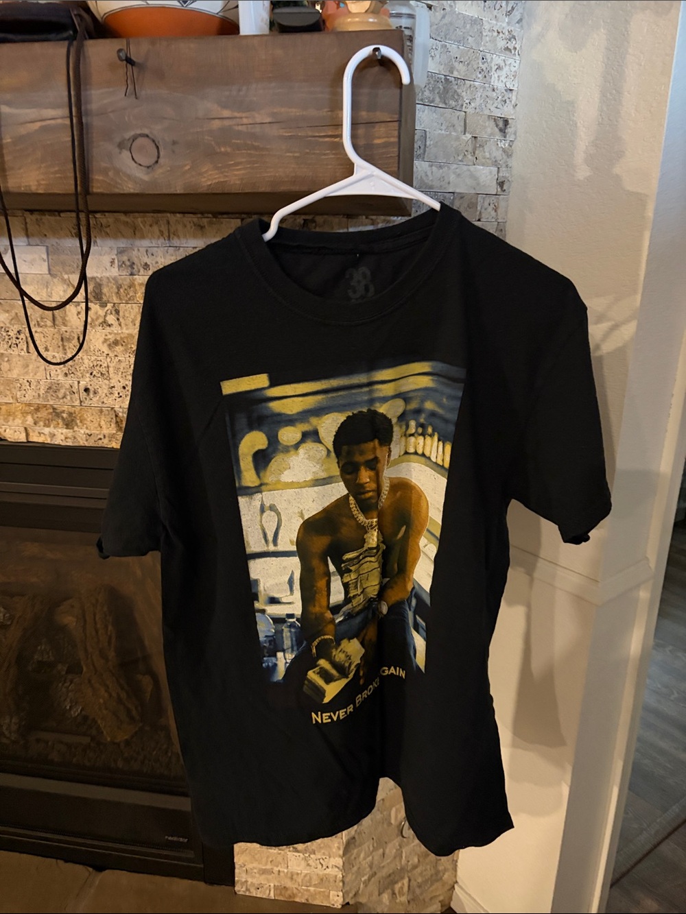 Black NBA Youngboy Graphic T-Shirt